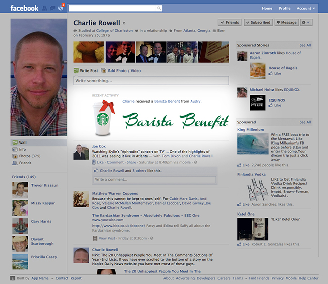 Facebook Wall Post
