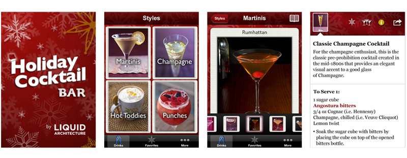 Holiday Cocktail Bar